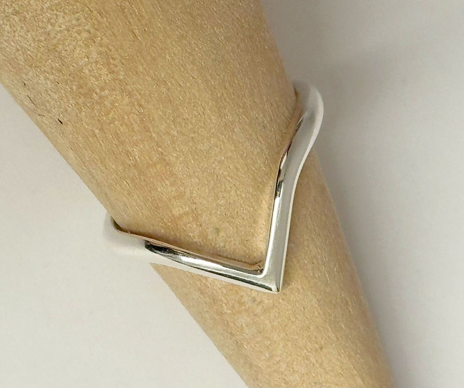 Stirling Silver Wishbone Ring Kendra