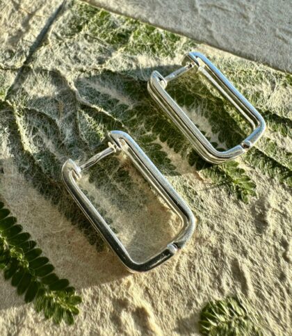 Bar chain dangle earrings Ivy